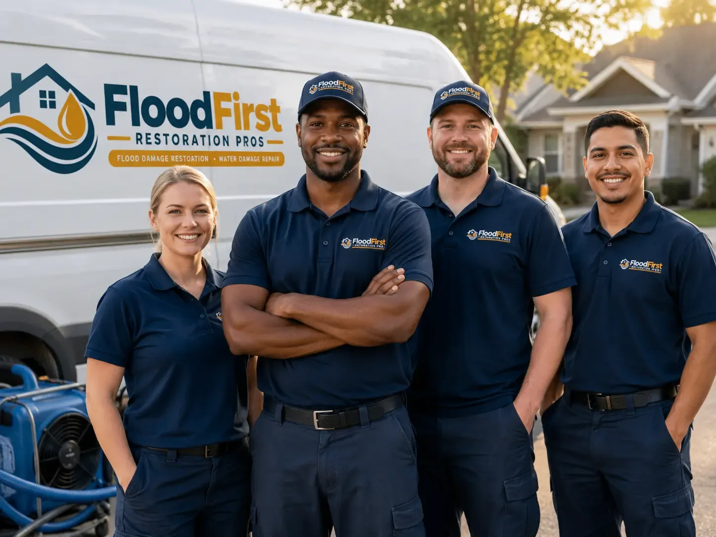 Flood Damage Restoration company in Wolf Lake, IL